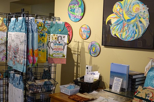 Cornerstone Gift Shop - Towels and Art