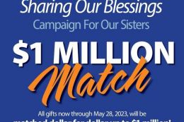 $1 Million Challenge Match for Our Sisters