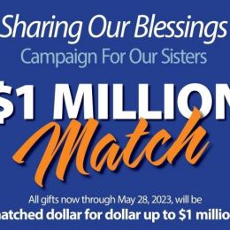 $1 Million Challenge Match for Our Sisters
