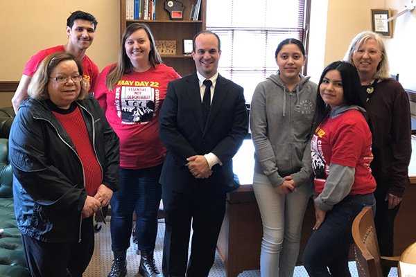 Group with Rep Bostoff