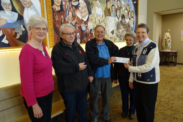 Knights of Columbus Council 1709 Donates $10,000 for New Lift Chairs