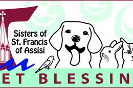 Come to the Pet Blessing on October 4!