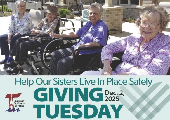 Giving Tuesday can help our sisters Safely Live in place