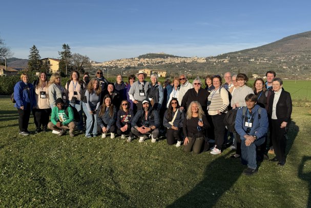 Representatives of Sisters' Corporate Ministries Experience Assisi Pilgrimage Together