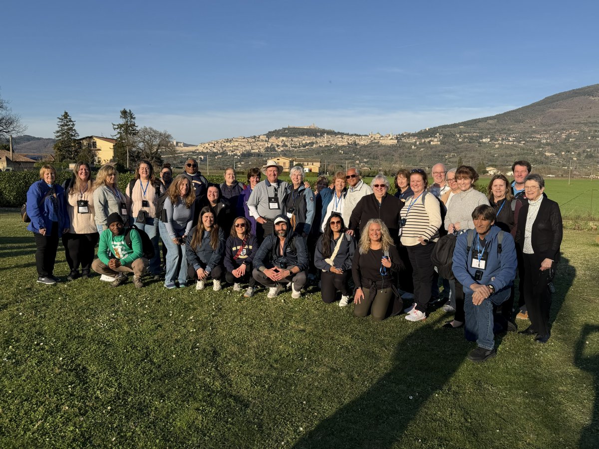 Representatives of Sisters' Corporate Ministries Experience Assisi Pilgrimage Together